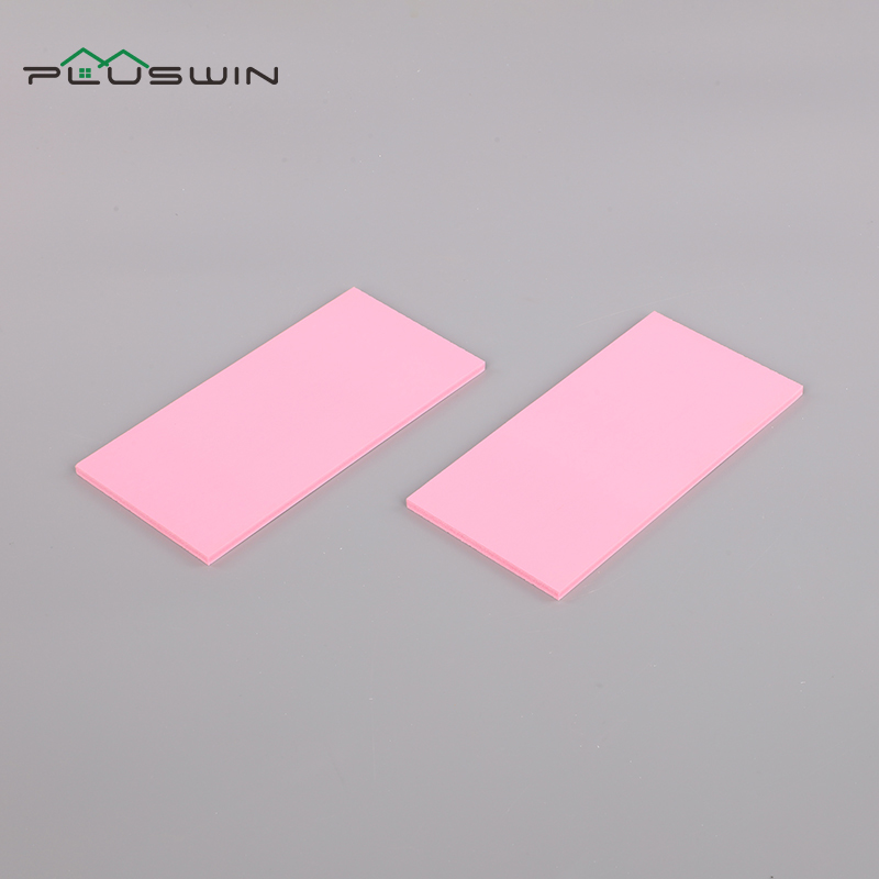 粉红色PVC板